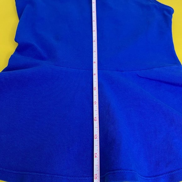 Express Fitted and Flirty bodycon tank, Blue, Size XS - Picture 7 of 7